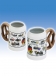 Germany Stein with Brezel Handel with all federal states and pos